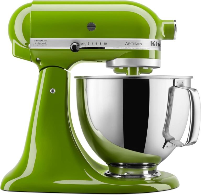 Test & Avis KitchenAid Artisan, 5-Qt Tilt Head Stand Mixer, KSM150PS, Matcha