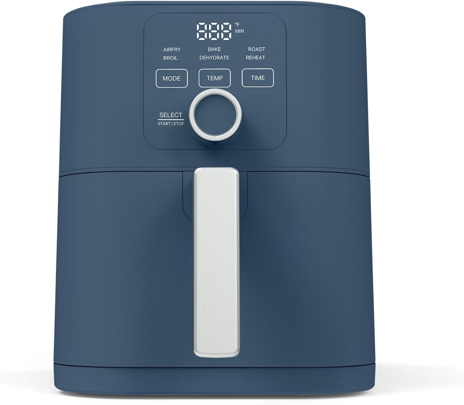 Test & Avis Martha Stewart 6-Quart Air Fryer, 6 Presets, Space Saving, Indigo Blue